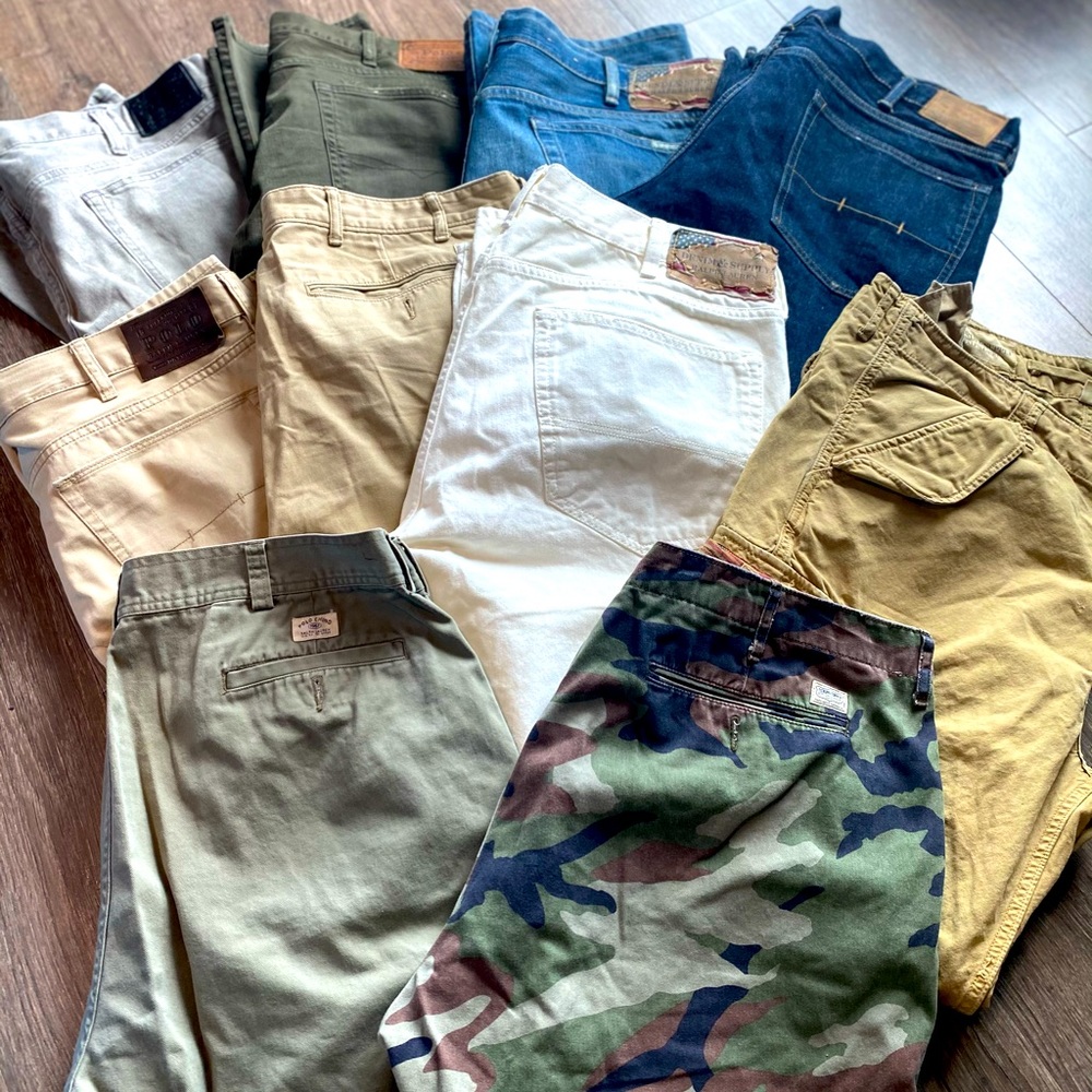 Polo Ralph Lauren D & S  jeans, chinos, cargo pant